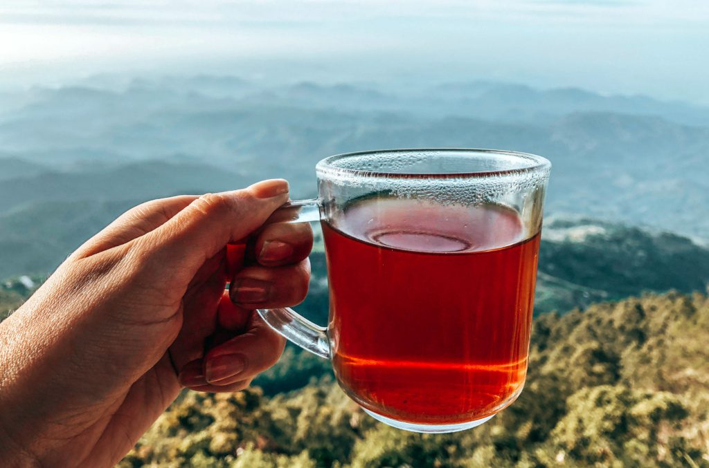 Tea With A View At Lipton’S Seat, Sri Lanka.