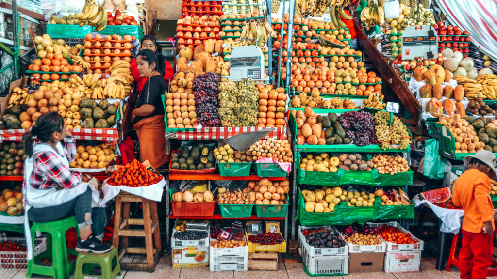 food travel tips, food market in Peru