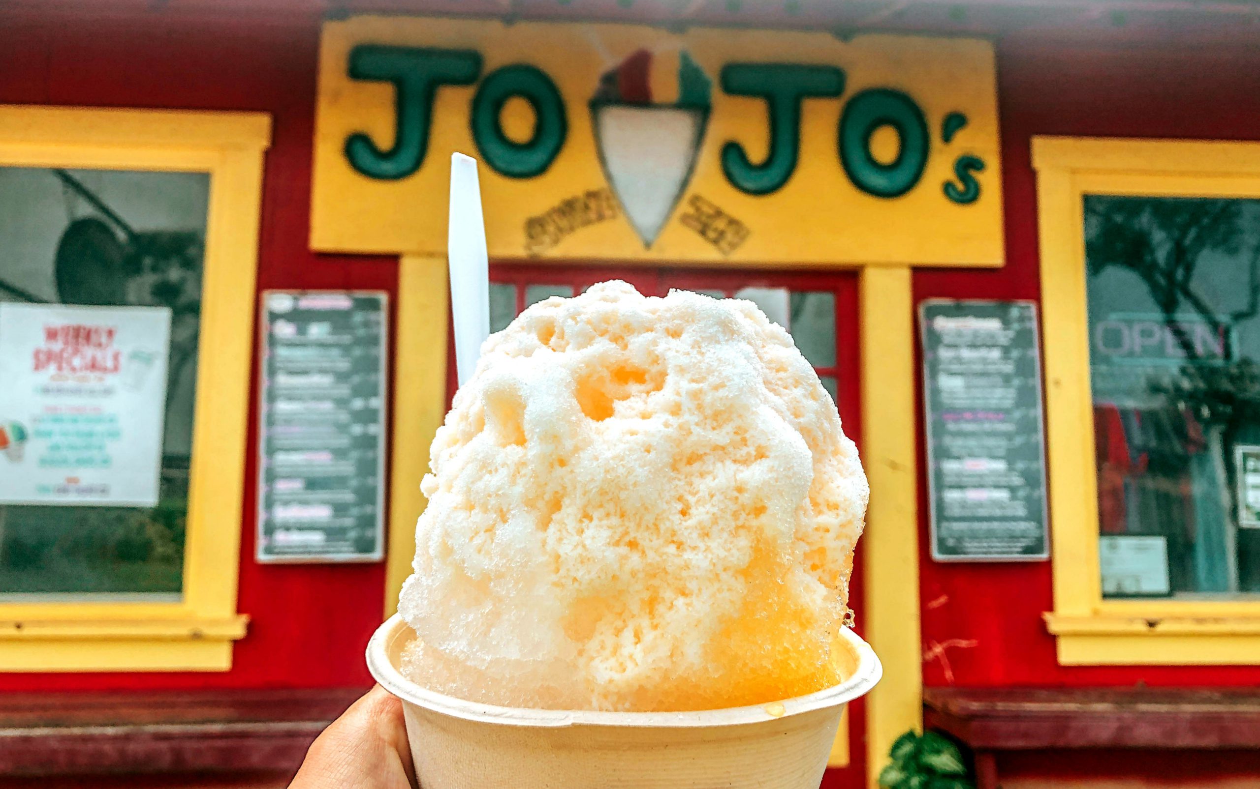 jojo's shave ice best food kauai