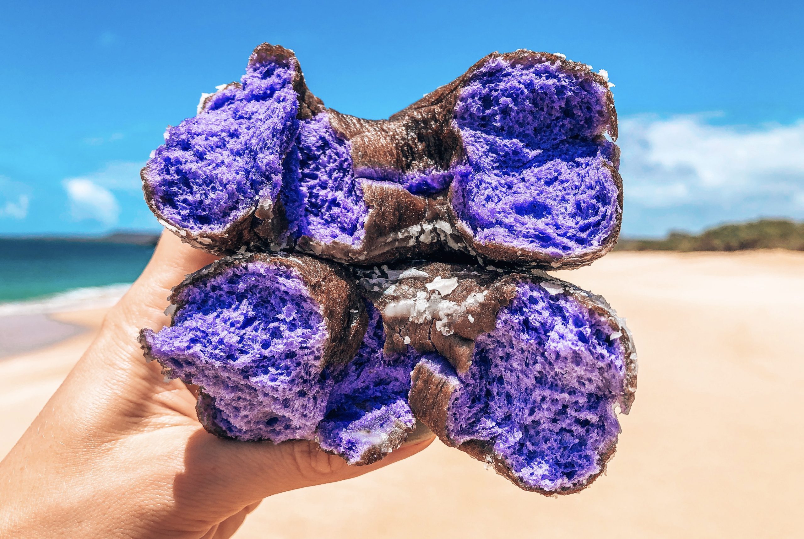 taro donut molokai food