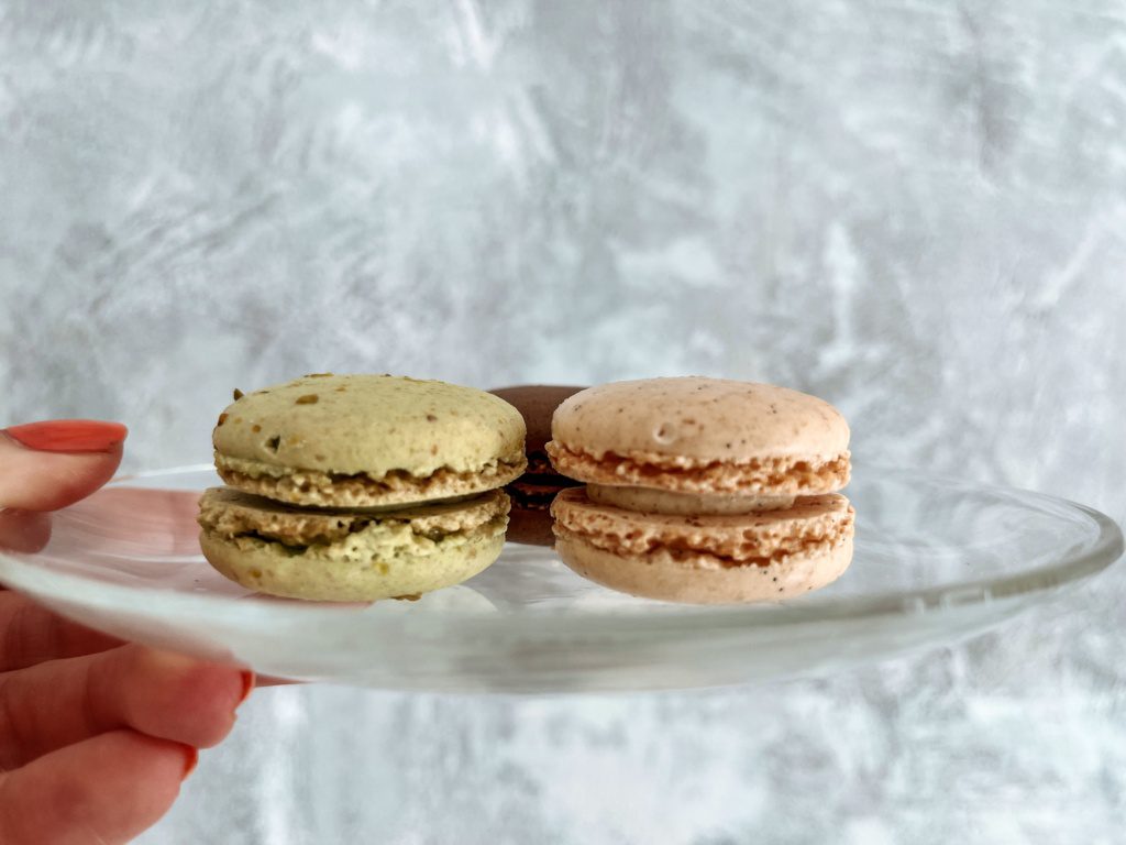 french macarons, paris street food