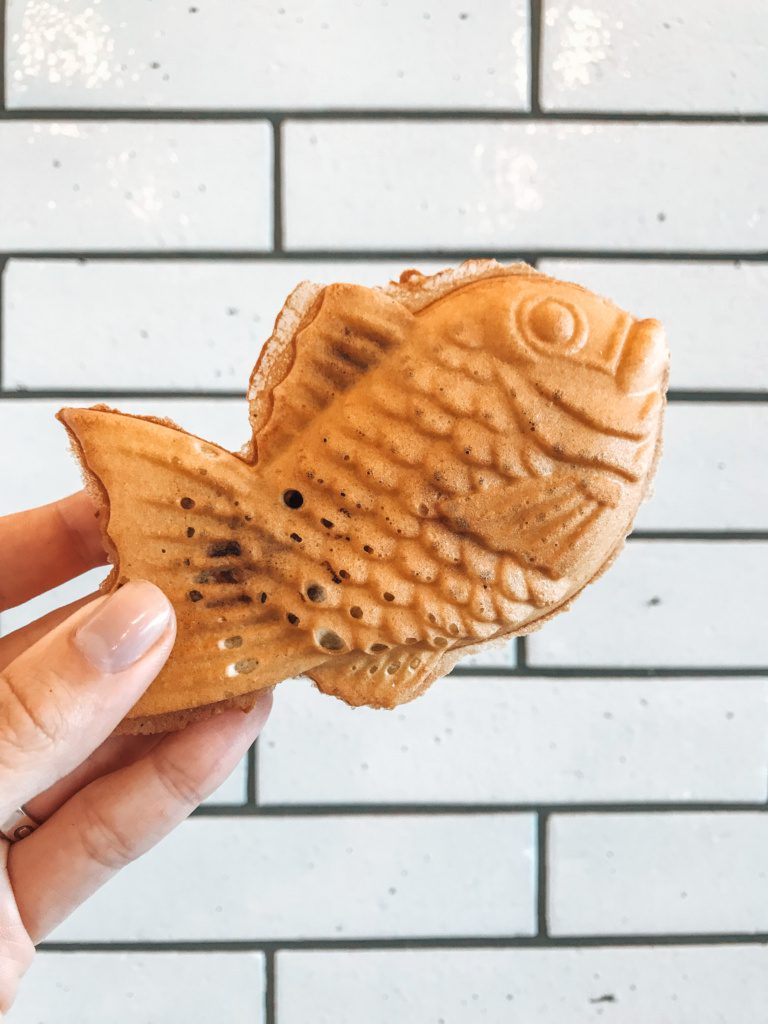 taiyaki japanese fish pastry