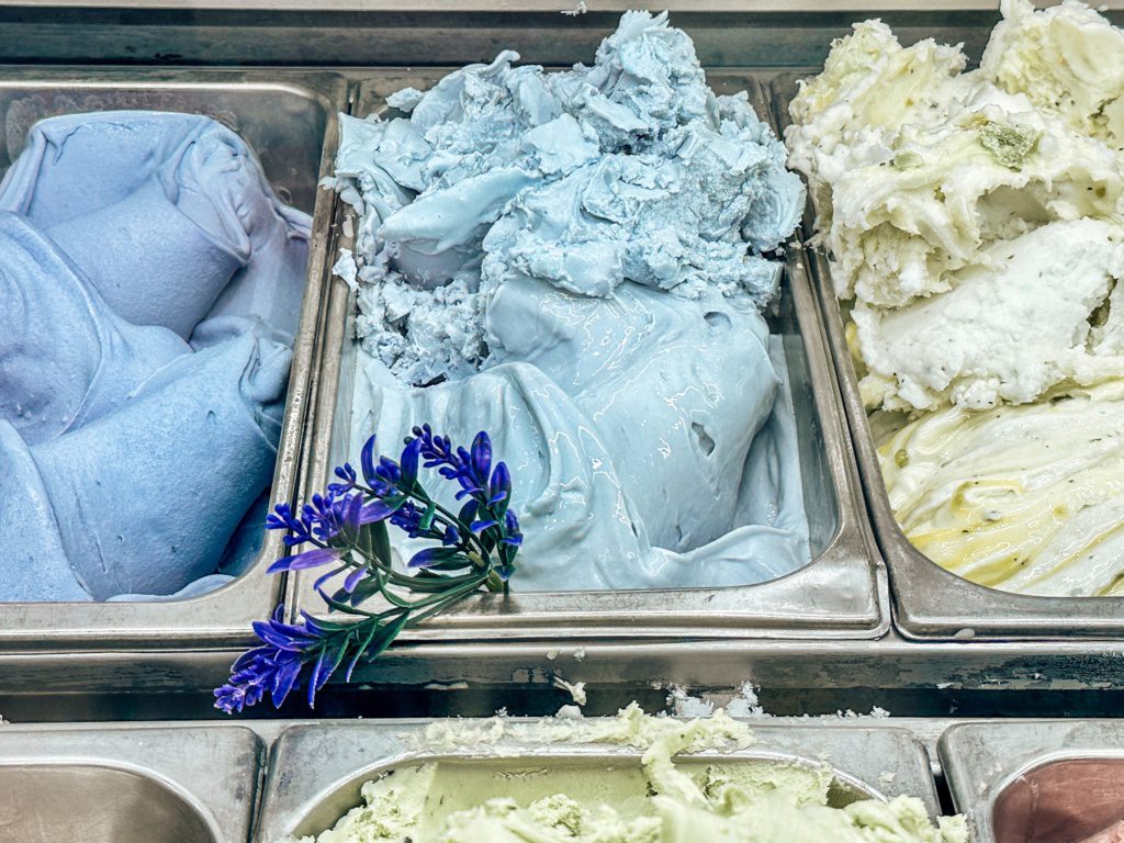 lavender ice cream