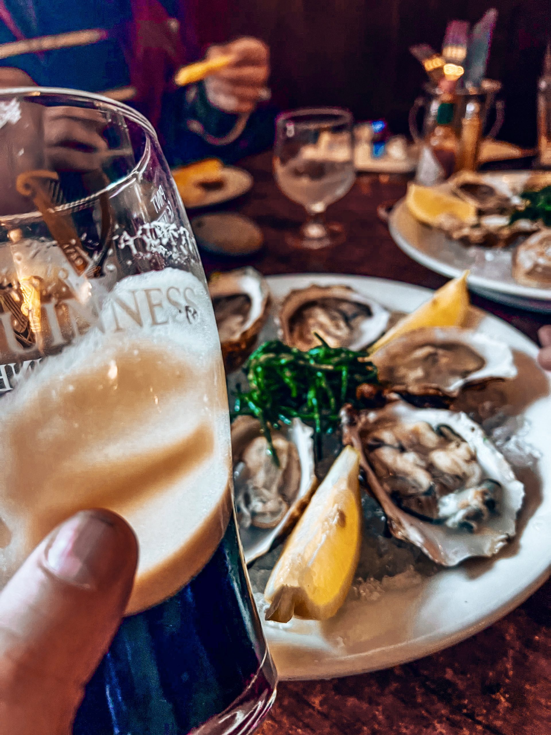 rob walsh food travel irish oysters