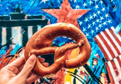berlin wall pretzel
