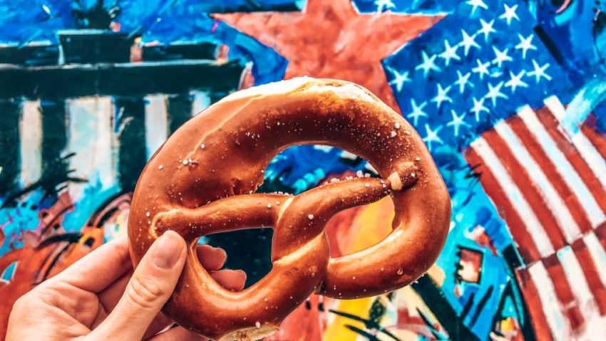 berlin wall pretzel