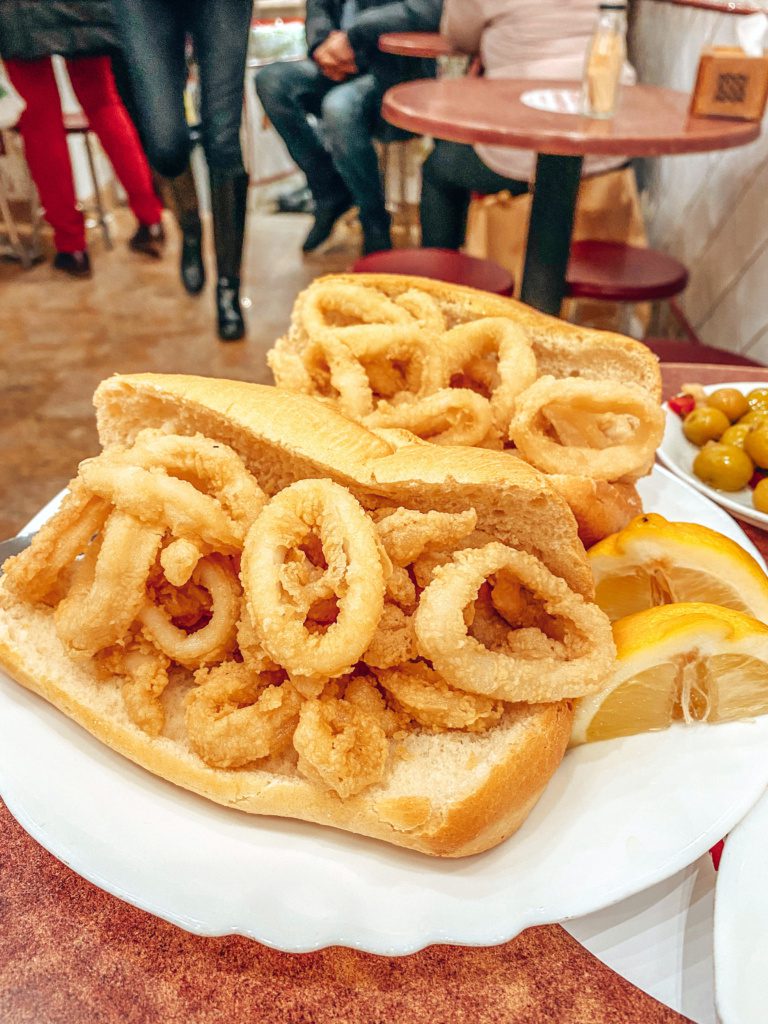 bocadillo de calamares madrid