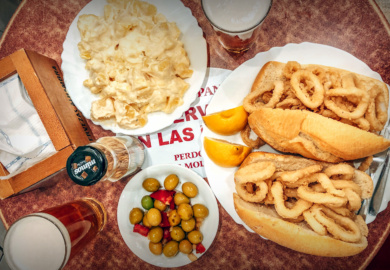 bocadillo de calamares