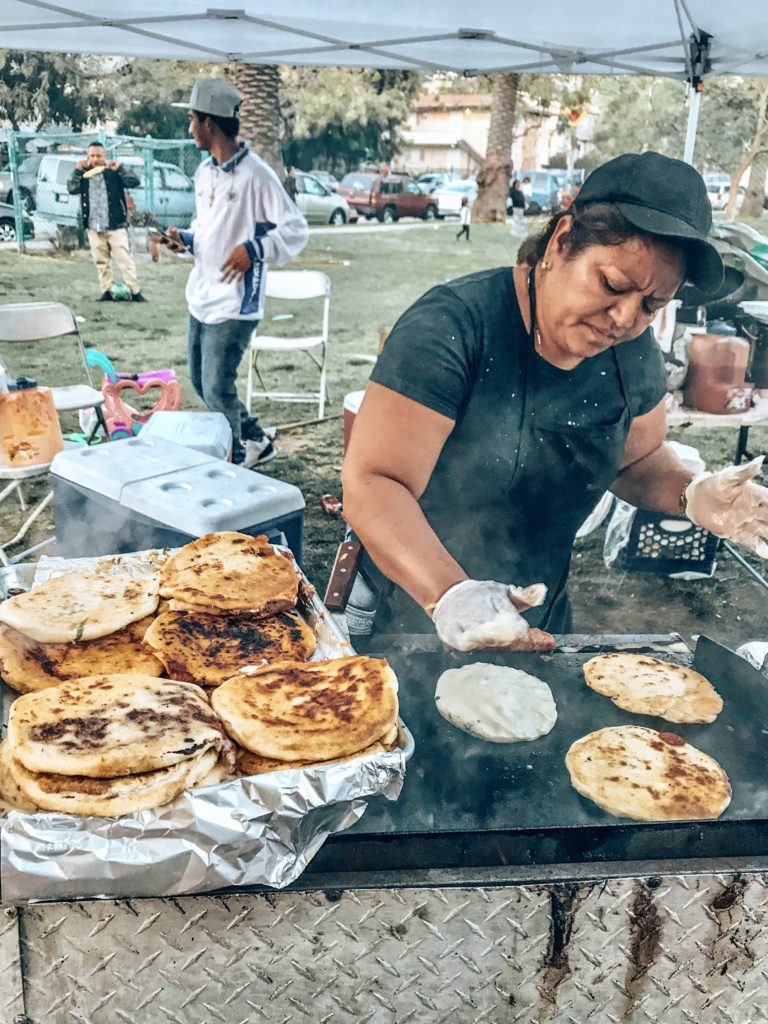 echo park street food pupusas