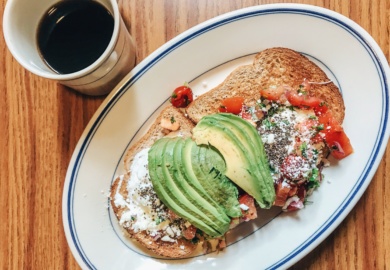 lapd academy cafe avocado toast