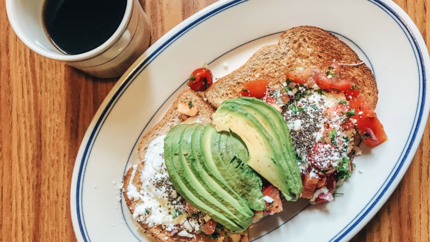 lapd academy cafe avocado toast