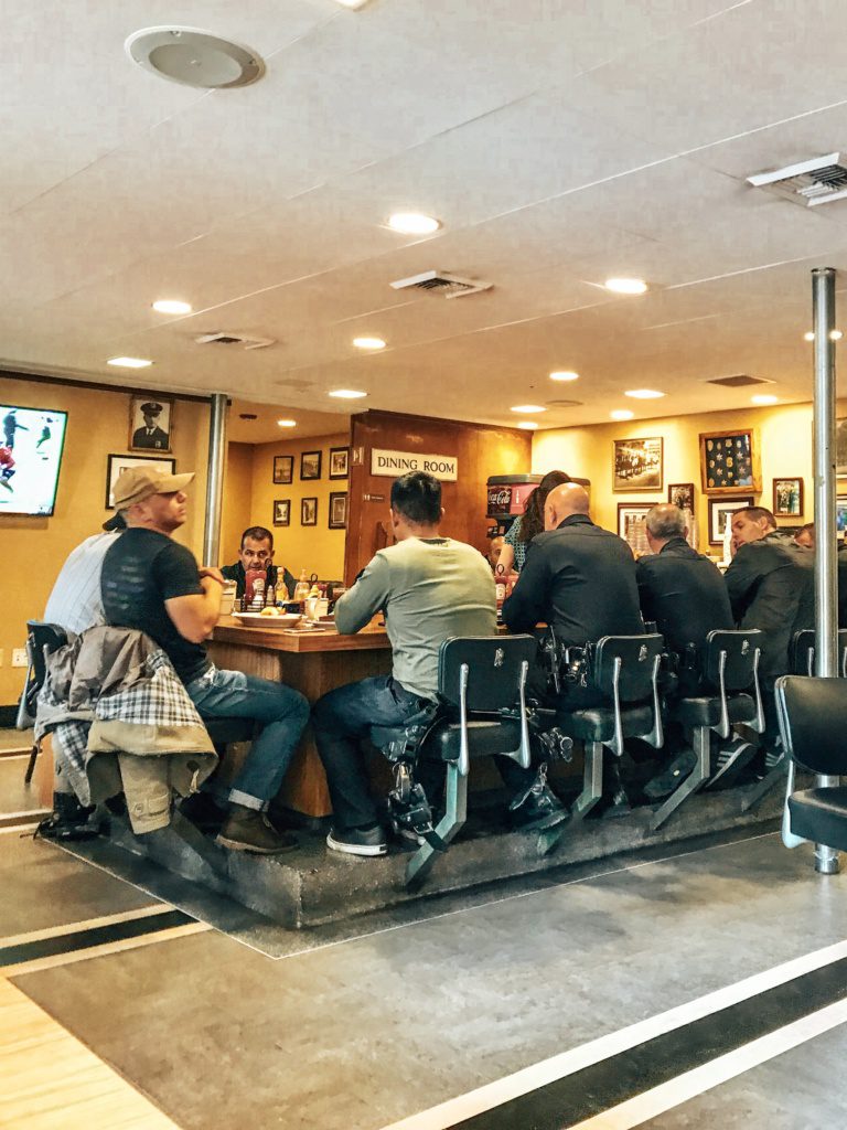 lapd academy cafe