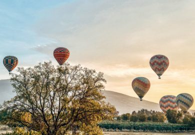 hot air balloon ride mexico city