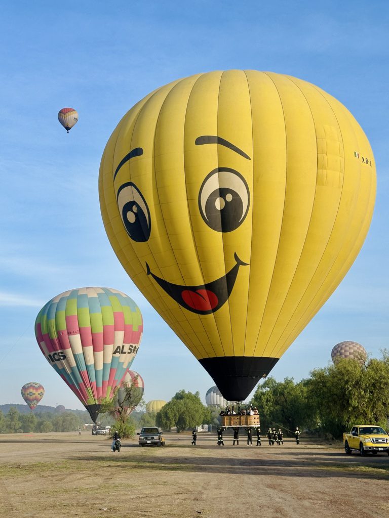hot air balloon ride mexico