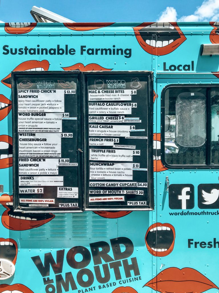 word of mouth food truck
