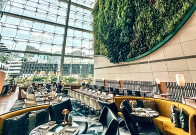 green wall hotel icon hong kong