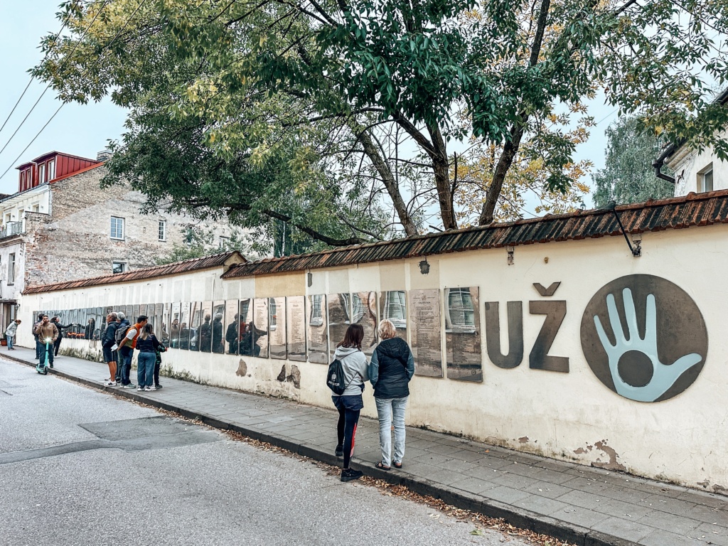the republic of užupis vilnius