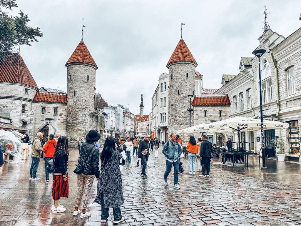 tallinn estonia old town