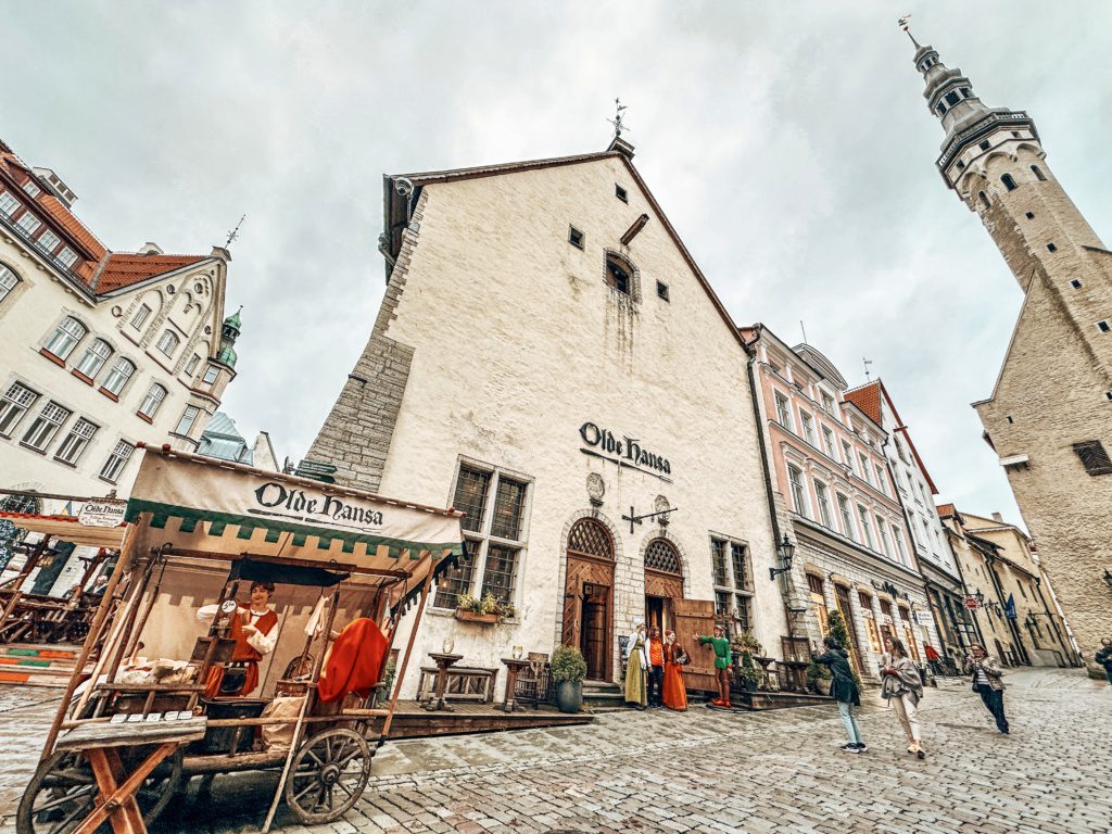 olde hansa tallinn estonia old town