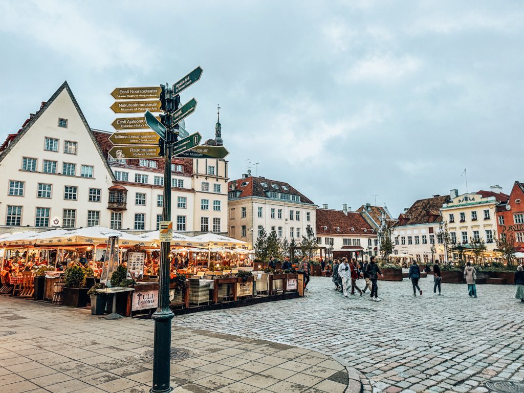 tallinn estonia old town