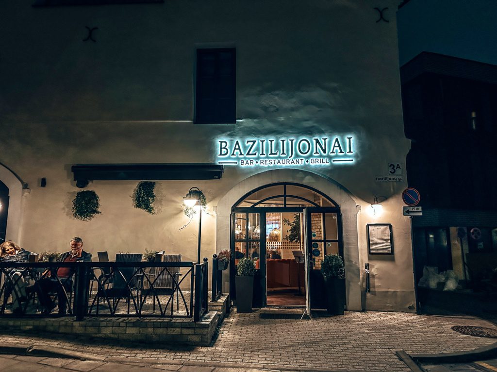 where to eat in vilnius lithuania