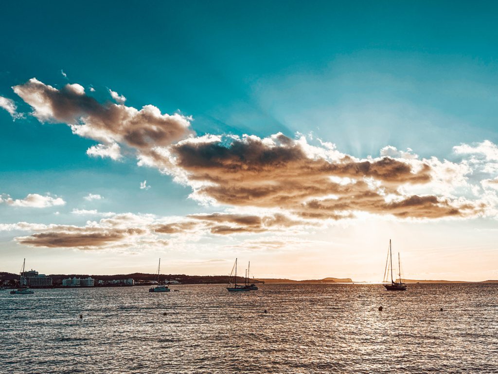 cafe del mar ibiza sunset