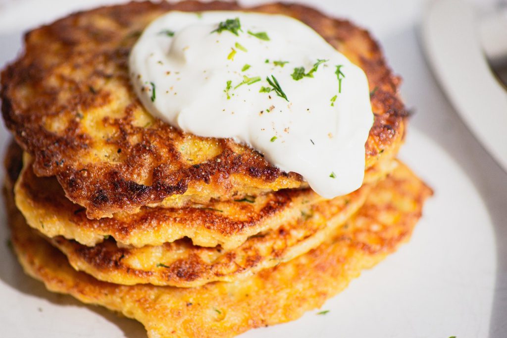 potato pancakes lithuania food