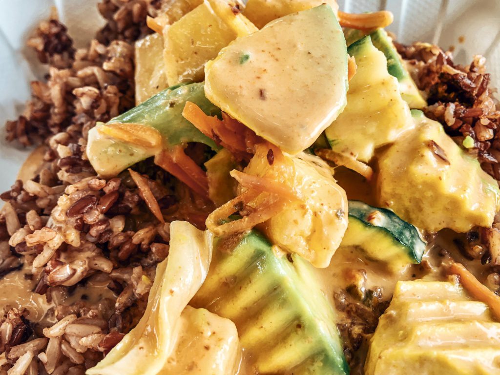 thai avocado curry