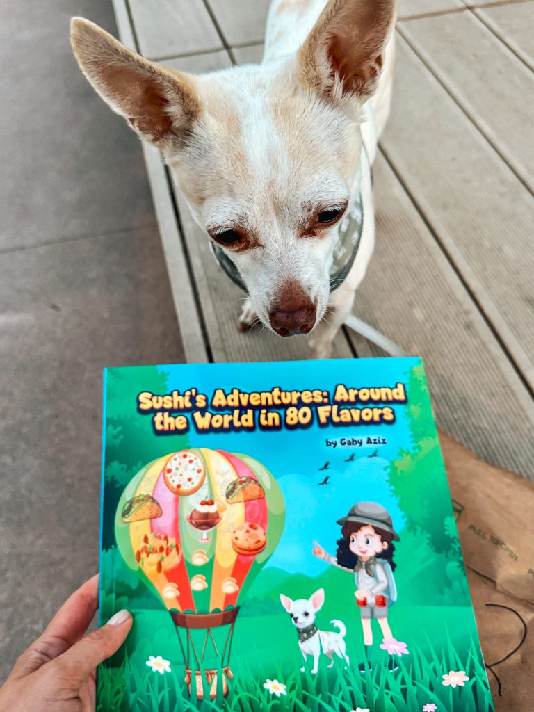 sushi's adventures around the world in 80 flavors food travel children's book