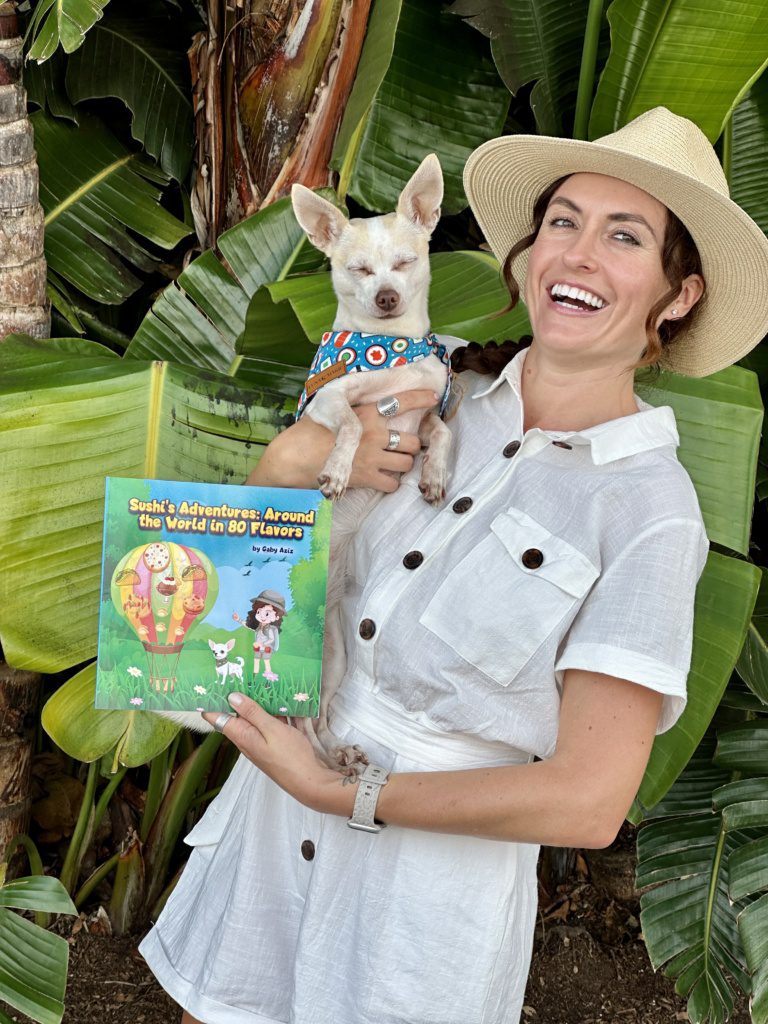 sushi's adventures around the world in 80 flavors food travel children's book