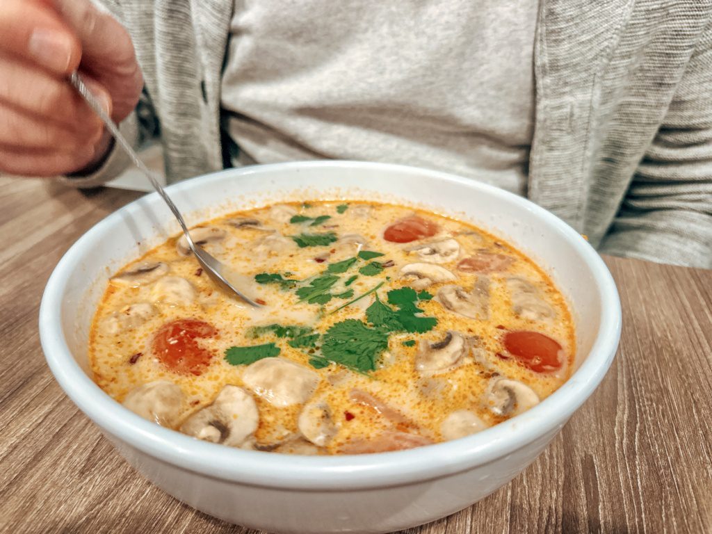 thai coconut soup thai town la