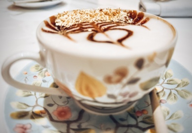 gold leaf cappuccino emirates palace
