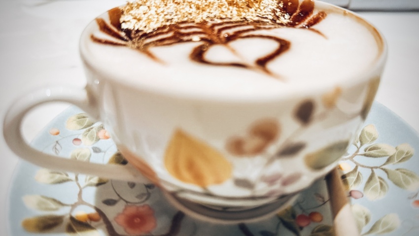 gold leaf cappuccino emirates palace