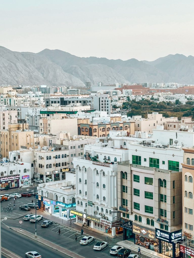muscat oman at sunrise