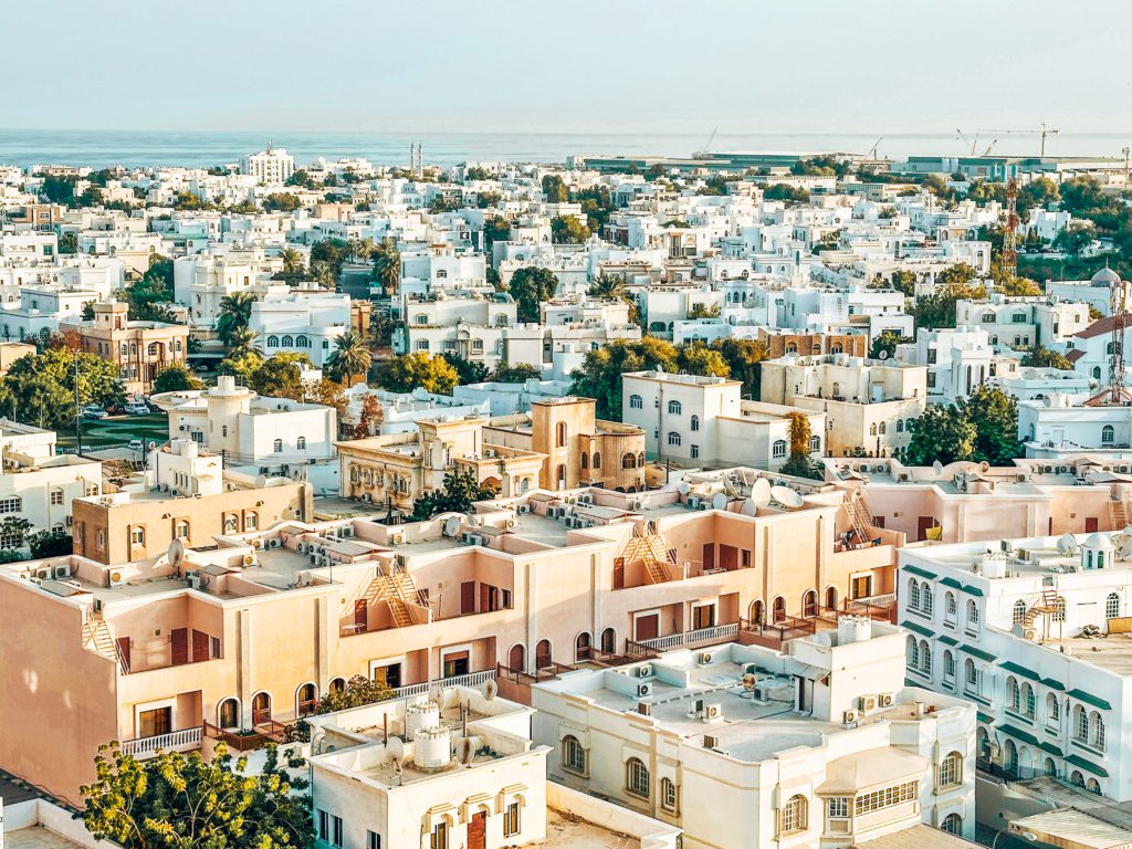 muscat oman white city