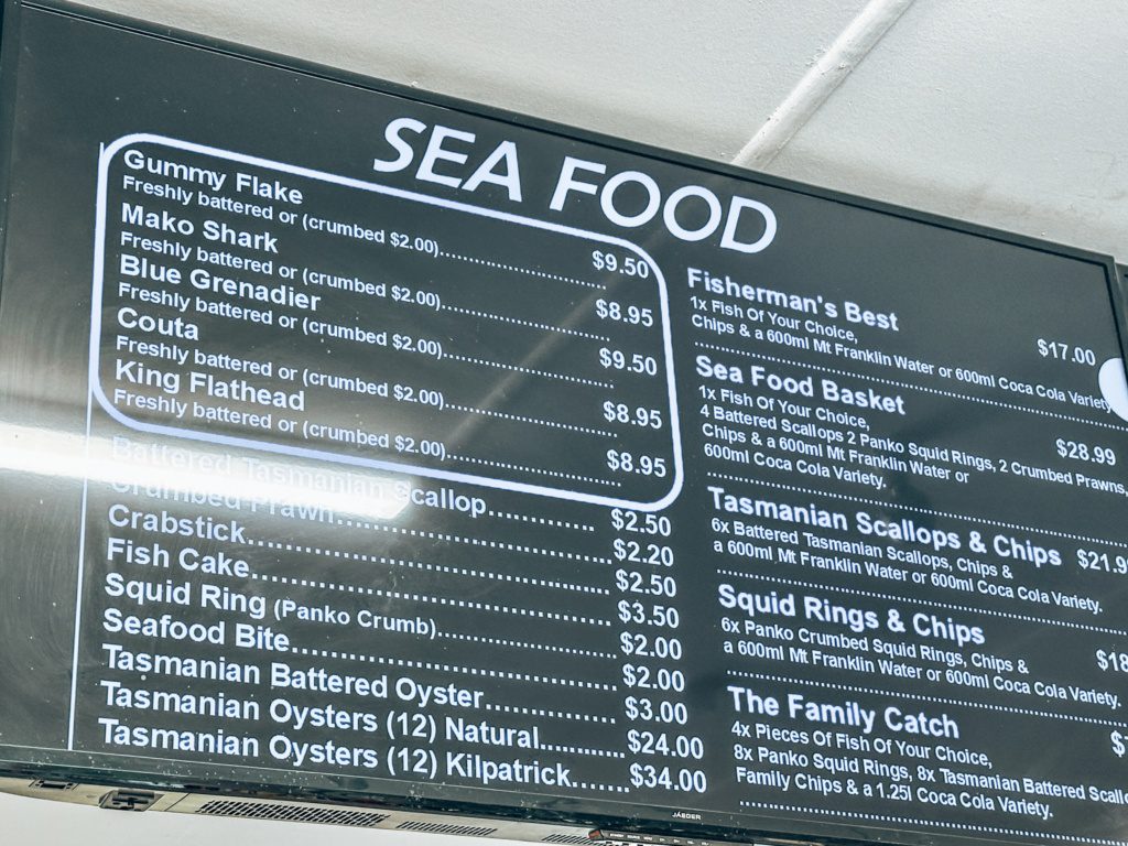 tassie seafood