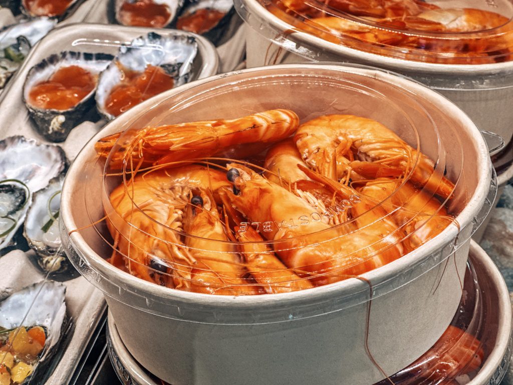 tasmanian seafood prawns