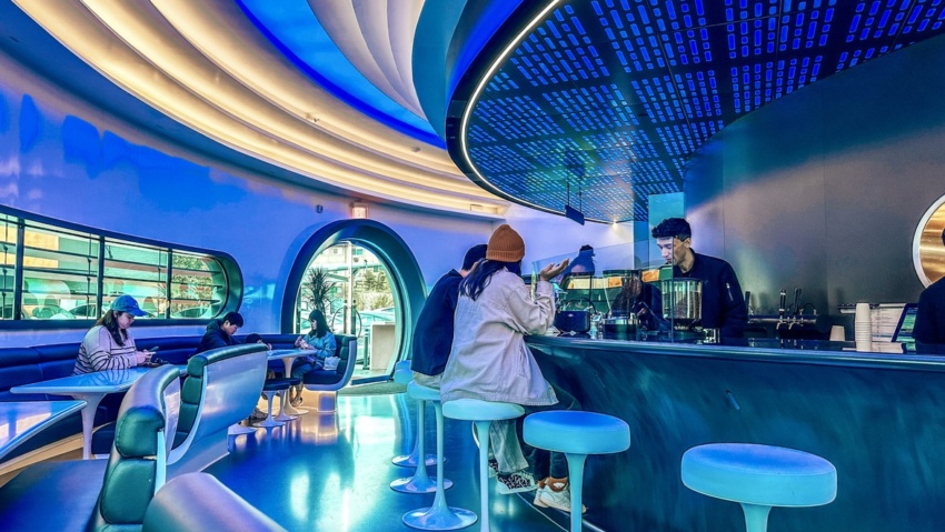 tesla diner interior