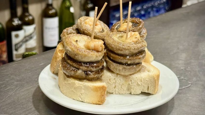 mushroom pintxo bar soriano calle laurel