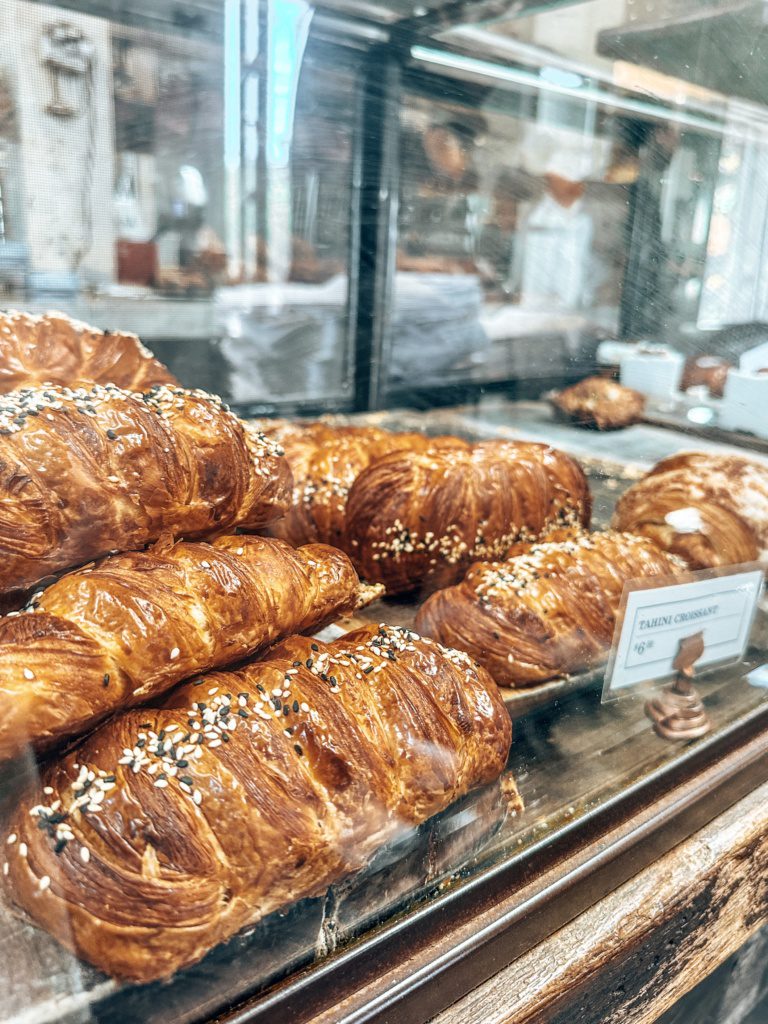 gjusta tahini croissant