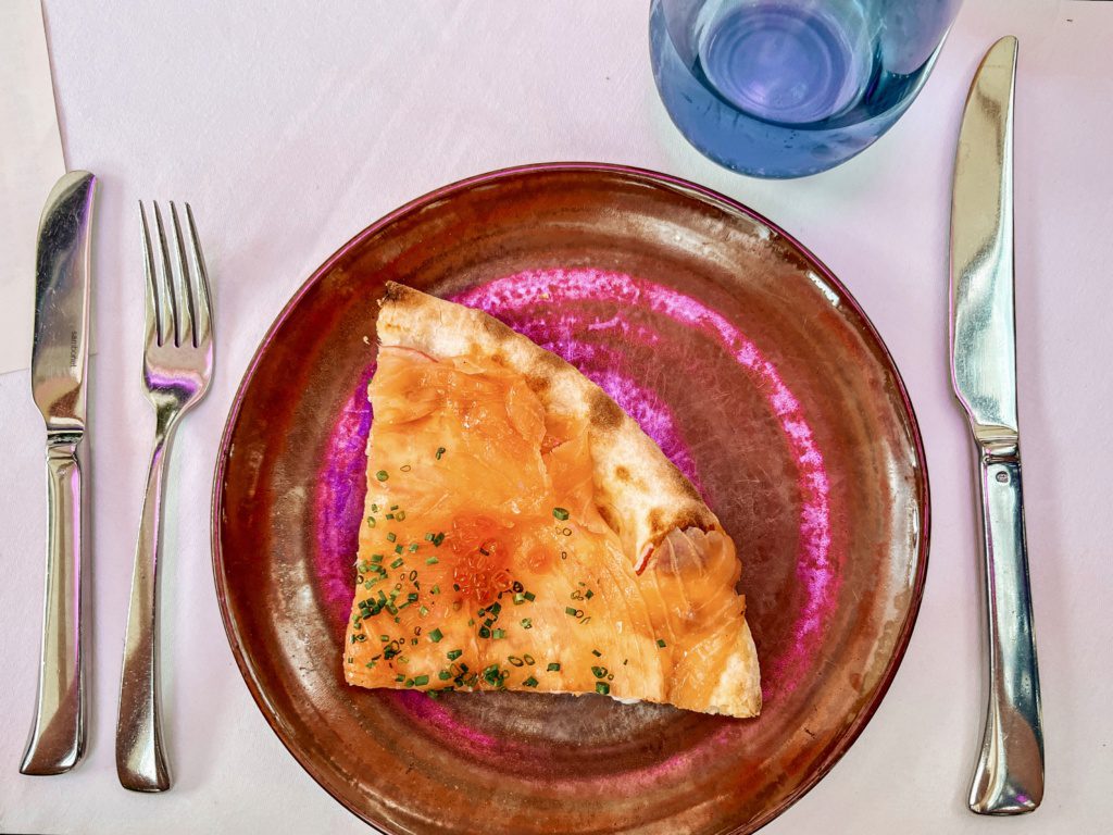 spago salmon pizza