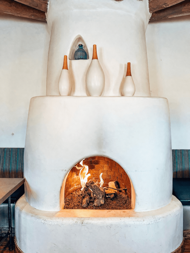 kiva fireplace santa fe