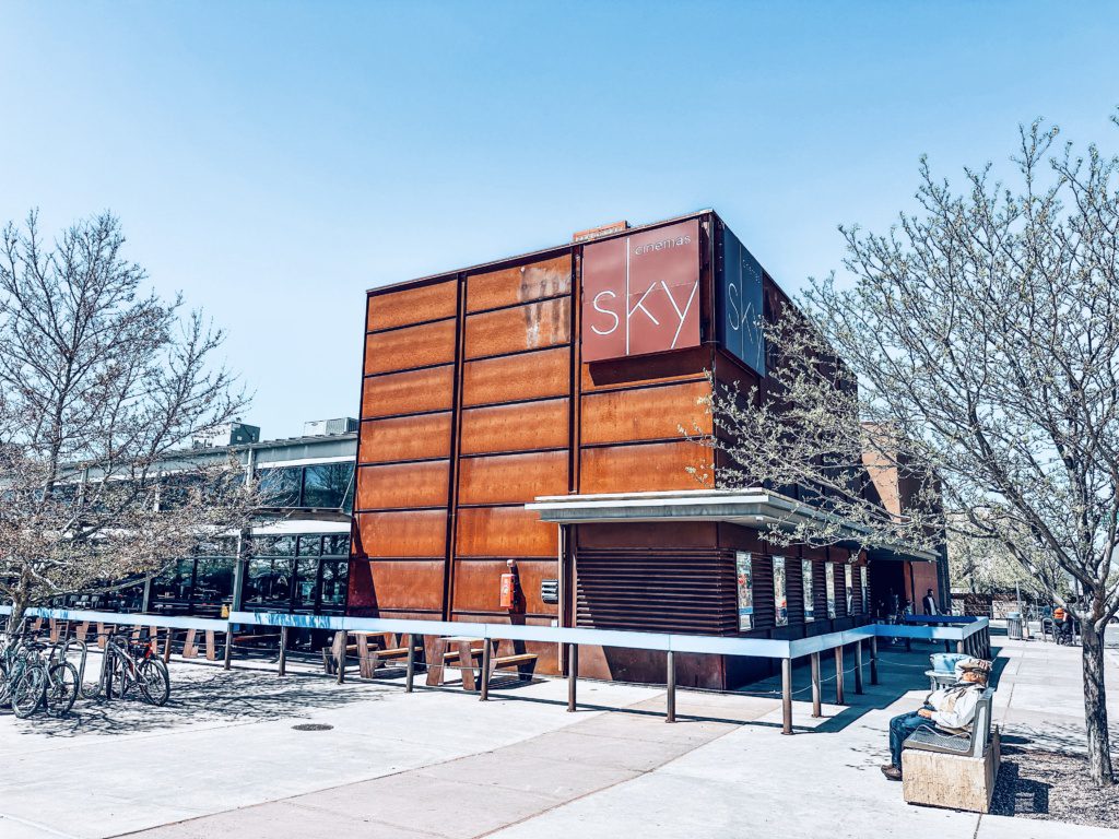 Railyard District, Sky Cinema and Bar santa fe