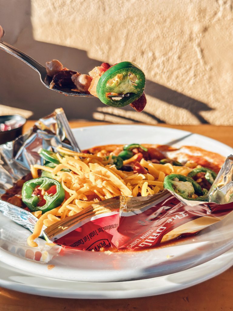 frito pie cowgirl bbq santa fe