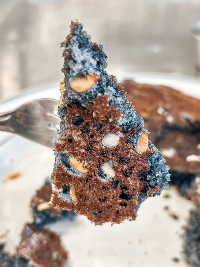 blue corn pinon pancakes santa fe