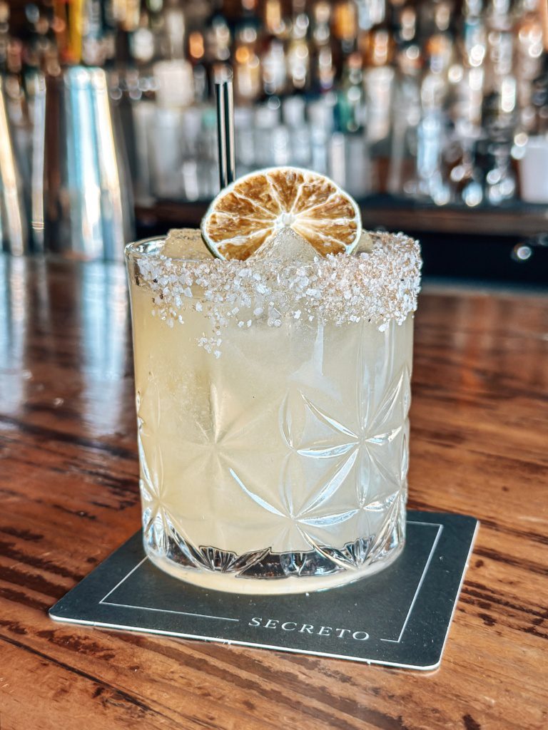 smoked sage margarita secreto bar santa fe new mexico