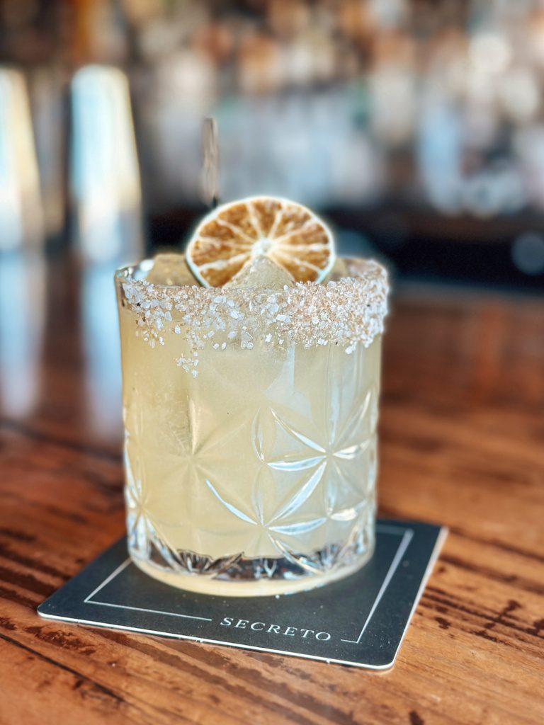 smoked sage margarita secreto bar santa fe