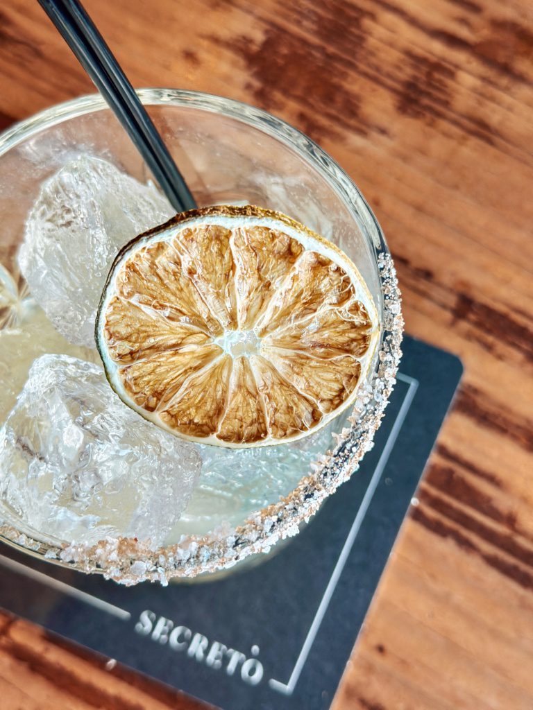 smoked sage margarita secreto bar santa fe