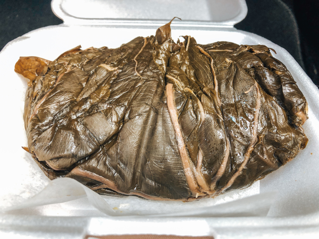 lau lau dish in hawaii