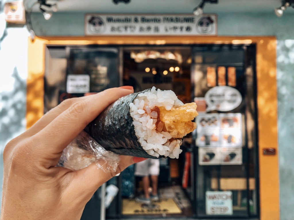 shrimp musubi honolulu